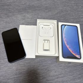 Apple iPhone XR ブルー64GB本体