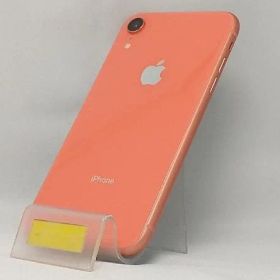 SoftBank 【SIMロックなし】MT0A2J/A iPhone XR 64GB コーラル SoftBank
