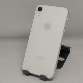 【SIMロックなし】MT0J2J/A iPhone XR 128GB ホワイト UQ