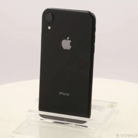 ソフマップ 〔中古品〕 iPhoneXR 128GB ブラック MT0G2J／A SIMフリー【348】