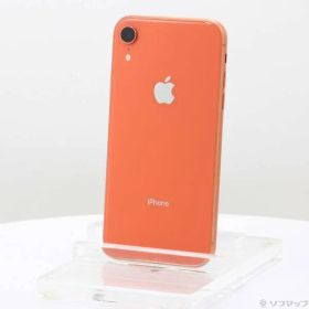 ソフマップ 〔中古品〕 iPhoneXR 128GB コーラル MT0T2J／A SIMフリー【295】