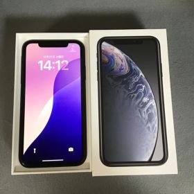 美品 国内版 SIMフリー iPhoneXr 128GB ブラック色
