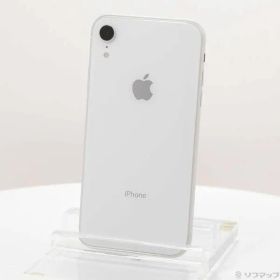 ソフマップ 〔中古品〕 iPhoneXR 128GB ホワイト NT0J2J／A SIMフリー【251】