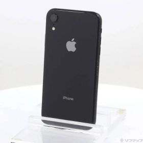 〔中古品〕 iPhoneXR 128GB ブラック MT0G2J／A SIMフリー【269】