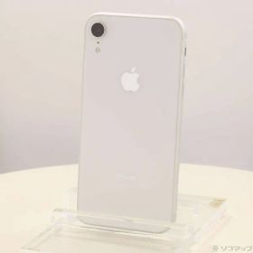 ソフマップ 〔中古品〕 iPhoneXR 128GB ホワイト MT0J2J／A SIMフリー【269】