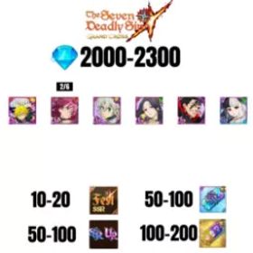 [海外] 2000-2300 虹のダイヤ |トリスタン |ゼルドリス デーモン キング・ニュー |SKULD |5 FEST UR |10-20 フェスト SSR |30-70 UR/SSR |50-100 枚 SSR