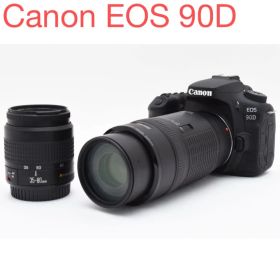 デジタル一眼レフカメラ Canon EOS 90D標準&望遠ダブルレンズセット