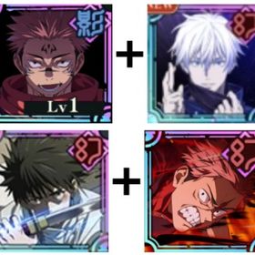 宿儺+領域五条+乙骨憂太+ 虎杖悠仁(最大呪力出力) +石100000~120000+ガチャ券50 | ファンパレ(呪術廻戦ファントムパレード)のアカウントデータ、RMTの販売・買取一覧