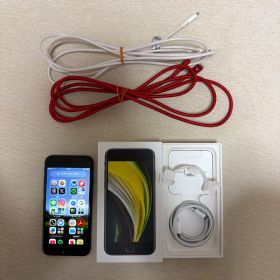 最新OS済み Apple iPhone SE 本体 充電ケーブル アイフォーン