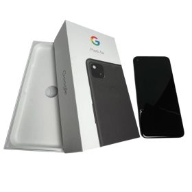 【管2512-81】動作未確認☆Google Pixel 4a G025M 128 ブラック 本体 スマホ 箱付き 現状渡し