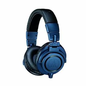 【中古】オーディオテクニカ プロフェッショナルモニターヘッドホン ATH-M50xDS 限定カラー ディープシー ATH-M50x DS