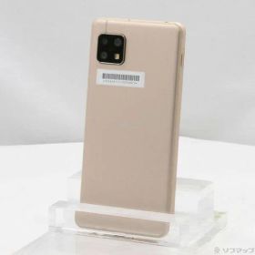 〔中古品〕 AQUOS sense5G ジャパネット版 64GB ライトカッパー SHWHY1 Y!mobile SIMフリー【368】