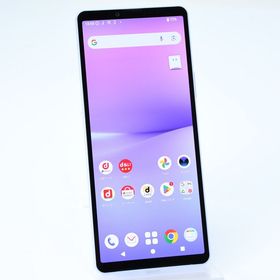 【液晶美品＊電池良好】docomo SIMフリー Xperia 10 V SO-52D ラベンダー