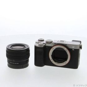 〔中古〕SONY(ソニー) α7C ズームレンズキット シルバー ILCE-7CL S〔349-ud〕