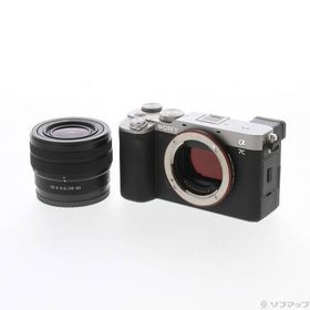 〔中古〕SONY(ソニー) α7C ズームレンズキット シルバー ILCE-7CL S〔262-ud〕