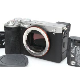 【全額返金保証】【全額返金保証】極美品｜ソニー α7C II ILCE-7CM2 ボディ [シルバー]（センサー清掃済） CA01-R3571-2S2