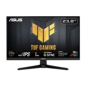 ASUS ゲーミングモニター TUF Gaming VG249QM1A 23.8インチ / 270Hz / Fast IPS/フルHD / 1ms / 99% sRGB/FreeSync Premium / HDMIx2 DisplayPort/