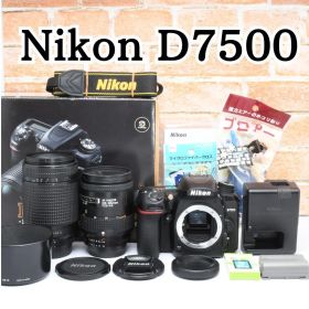 美品⭐️Nikon D7500⭐️超望遠レンズ⭐️Wi-Fiでスマホ転送◎