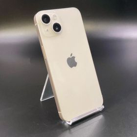 iPhone 14 128GB スターライト SIMフリー 白ロム 動作確認済 80%【全額返金保証】【最速発送】