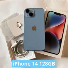 【美品】iPhone14 128GB ブルー SIMフリー