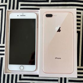 美品 iPhone 8 Plus 256G ゴールド SIMロック解除済み