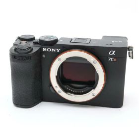 【中古】 《良品》 SONY α7C R ボディ ILCE-7CR B ブラック 【カードスロット・VFカバー部品交換/各部点検済】 [ デジタルカメラ ]