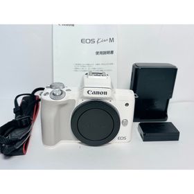 キヤノン(Canon)のキヤノン EOS Kiss M ボディ ホワイト(ミラーレス一眼)
