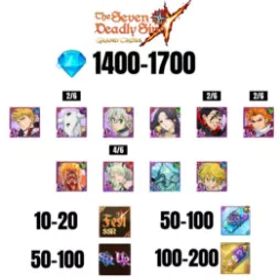 [海外] 1400-1700 虹のダイヤ |トリスタン |ゼルドリス デーモン キング・ニュー |SKULD |9 FEST UR |10-20 フェスト SSR |30-70 UR/SSR |50-100 枚 SSR