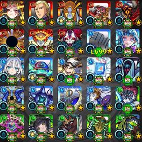 最高峰垢①‼️チェルノボグ運極🍀デティアカル運極🍀グランギニョル運極🍀ランク1000over | モンストのアカウントデータ、RMTの販売・買取一覧