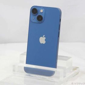 【中古】Apple(アップル) iPhone13 mini 512GB ブルー MLJY3J／A SIMフリー 【276-ud】