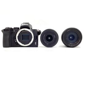 【全額返金保証】【最速発送】Nikon デジタル一眼 Z 50 ダブルズームキット ブラック 美品 動作確認済