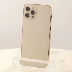 〔中古品〕 iPhone12 Pro 256GB ゴールド MGMC3J／A SIMフリー【295】