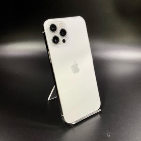 アップル(Apple)の【全額返金保証】【最速発送】Apple iPhone iPhone 12 Pro Max 256GB シルバー Softbank 動作確認済(スマートフォン本体)