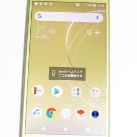 良品 SONY Xperia XZs SOV35 au シトラス SIMフリー