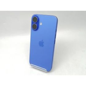 【中古】Apple 国内版 【SIMフリー】 iPhone 16 128GB ウルトラマリン MYDU3J/A【池袋東口】保証期間1ヶ月【ランクB】