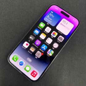 SIMフリー iPhone 14 Pro 256GB ディープパープル MQ1E3J/A ジャンク