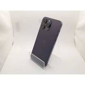 【中古】Apple 国内版 【SIMフリー】 iPhone 14 Pro Max 512GB ディープパープル MQ9J3J/A【秋葉3号】保証期間1ヶ月【ランクC】