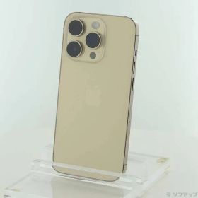〔中古品〕 iPhone14 Pro 128GB ゴールド NQ073J／A SIMフリー【305】