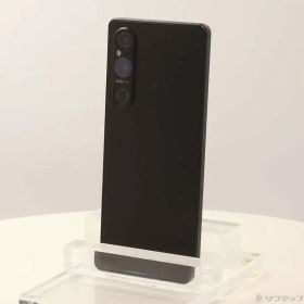 〔中古品〕 Xperia 1 V 256GB ブラック SOG10 au SIMフリー【258】