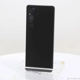 〔中古品〕 Xperia 1 V 256GB ブラック SOG10 au SIMフリー【377】