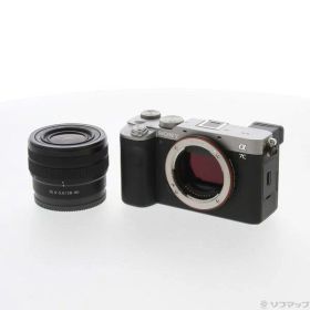 【中古】SONY(ソニー) α7C ズームレンズキット シルバー ILCE-7CL S 【258-ud】