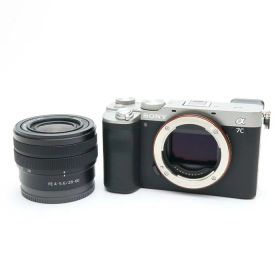 【中古】 《良品》 SONY α7C ズームレンズキット ILCE-7CL シルバー [ デジタルカメラ ]