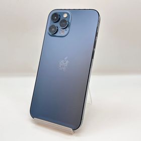 【修理店整備済】iPhone12ProMax 512GB ブルー SIM解除済 バッテリー100％