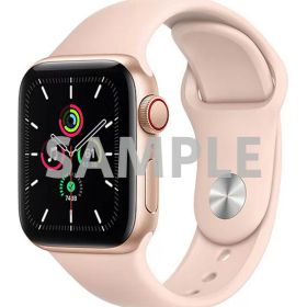【中古】【安心保証】 SE 第1世代[40mm/セルラー]アルミ ゴールド Apple Watch