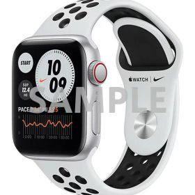 【中古】【安心保証】 SE 第1世代[40mm/セルラー]アルミ シルバー Apple Watch Nike