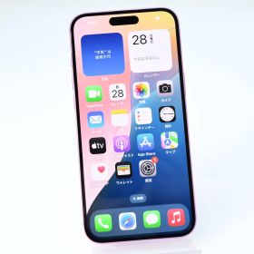 【性能新品同様＊バッテリー最大容量 100％＊充放電回数1回】au SIMフリー iPhone16 Plus 128GB ピンク