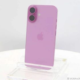 〔中古品〕 iPhone16 128GB ピンク MYDT3J／A SIMフリー【258】