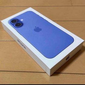 アップル(Apple)のiPhone 16 6.1型 256GB MYE03J/A ウルトラマリン(スマートフォン本体)