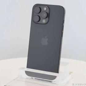 〔中古品〕 iPhone16 Pro Max 512GB ブラックチタニウム MYWL3J／A SIMフリー【198】
