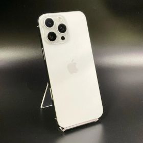 iPhone 16 Pro Max 256GB ホワイトチタニウム au SIMフリー 美品 動作確認済 98%【全額返金保証】【最速発送】